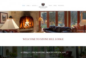 Stone Hill Lodge Web Design