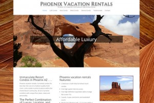 Phoenix Vacation Rentals Web Development