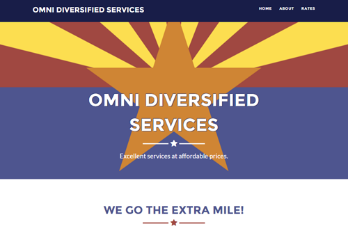Omni Diversified Services Web Design in Oregon